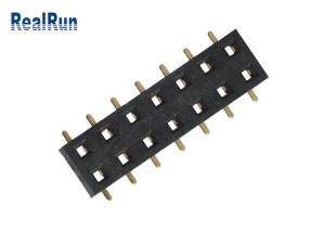 Wholesale Brass PA6T Female Header Connector 2×7 SMT H3.5 500VAC With Post Cap from china suppliers