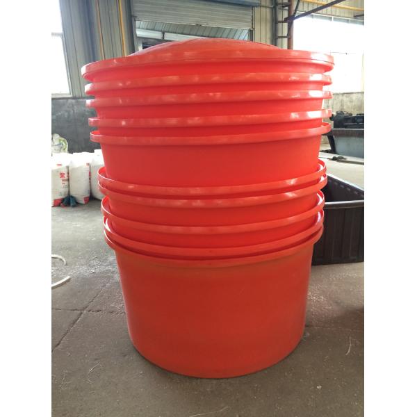 250 Gallon Round Plastic Cattle Feed Troughs For Drinking Water Outdoor Rust Proof