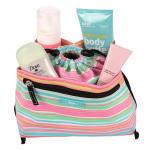 Makeup & Cosmetic Bag, Cinch-Top Closure, 4 Open Pockets, Water Resistant