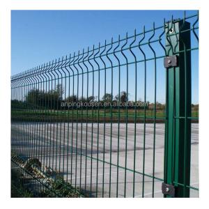 Wholesale Rectangle 3D Metal Wire Fence Panel Home Garden Welded Wire Mesh Fence for Your Garden from china suppliers