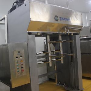 China 600Kg Per Batch Biscuit Making Machine Commercial Kneader Automatic Big Baking Vertical Dough Mixer on sale