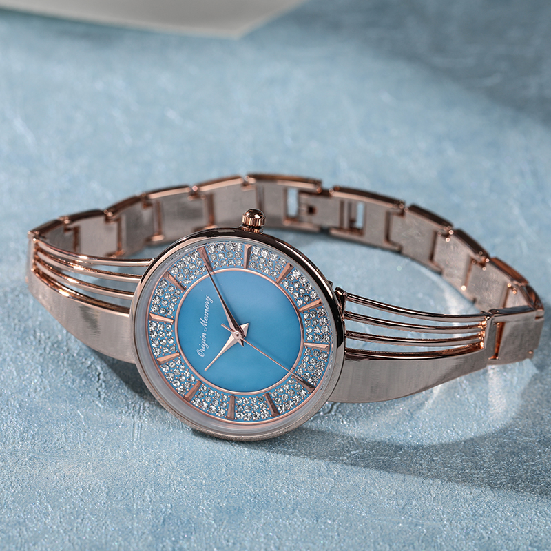 2021 Luxury Quartz Wrist Watches Customize Logo Women Alloy Watches Ladies Simple Watch Chinese Cheap Wholesale Factory