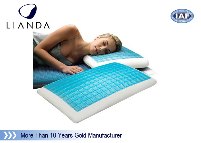 Memory Foam & Hydraluxe Cooling Contour Pillow , gel cooled pillow