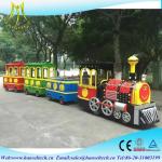 Hansel Outdoor Amusement Park Children Kids Ride Electric Monorail Train For