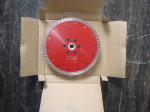 Diamond Stone Cutter Blade For Dry And Wet Cutting , 7" Sintered Turbo Saw Blade