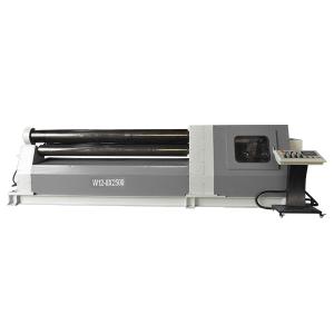 Wholesale W12 8x2500mm Iron Metal Sheet 4 Roller Steel Plate Rolling Machine from china suppliers
