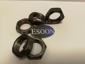 Wholesale M18-1.5/M18-2.0/M18-2.5 DIN439 Hex thin nut Black oxide,Carbon steel Grade 8,DIN936 from china suppliers