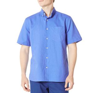 Wholesale Men'S 52% Linen Breathable Short Sleeve Shirts Solid Color Button Down Shirts from china suppliers