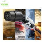 IP65 Protection Level Portable EV Charger Type 1 Type 2 16A 32A AC For Electric