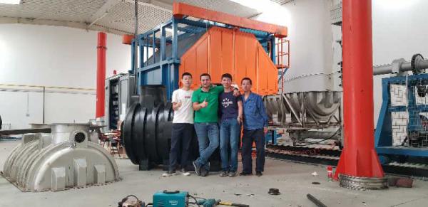 Plastic Product Making Machine Shuttle Rotomolding Machine In China Plastic