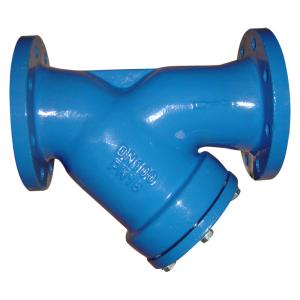 Wholesale Blue Grey Flanged Y Strainer Rust Proof Cast Iron Y Strainer Long Working Life from china suppliers
