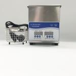 6 liter heated ultrasonic parts cleaner for 180W with Stainless steel Basket