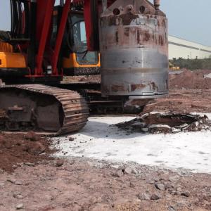 Wholesale Bore Piles Drilling Single Cut Rock Bucket DF30 Bullet Teeth Post Hole ISO9001 from china suppliers