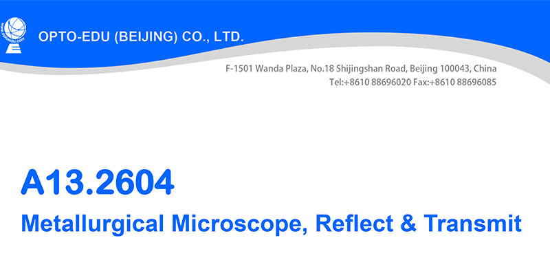 Optical Trinocular Head Metallurgical Optical Microscope High Precision A13.2604