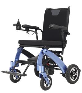 Wholesale 10&quot; adult elderly disabled handicapped travel portable foldable Lightweight power motorized electric wheelchair from china suppliers