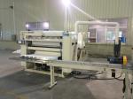 V fold Facial Tissue Paper Production Line 380V 50HZ With Steel To Steel