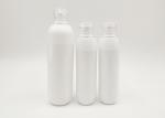 PET Plastic 30ml 100ml 120ml Custom Cosmetic Bottles White Color Body Care