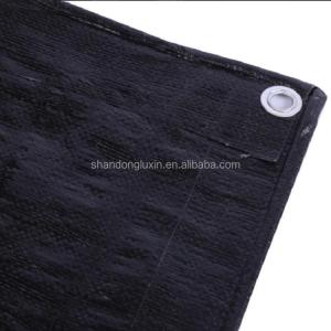Wholesale Plain Design Woven PE Tarpaulin for Waterproof Roof Cover in Customer Request Color from china suppliers
