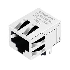 Wholesale RJ-001 Compatible LINK-PP LPJ0025CNL 10/100 Base-T Tab Down Without Led Single Port Industrial Female RJ-45 Sockets from china suppliers