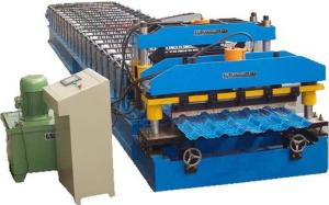 Wholesale 12000 * 1400 * 1000mm Roof Sheet Roll Forming Machine 7.5kw 16 Stations from china suppliers
