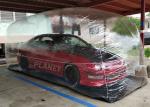 Indoor Transparent Inflatable Car Capsule Cover Tent With Filter