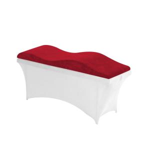 Wholesale Wave Design Eyelash Mattress Topper Lash Bed Memory Foam Topper 190*70*18cm from china suppliers