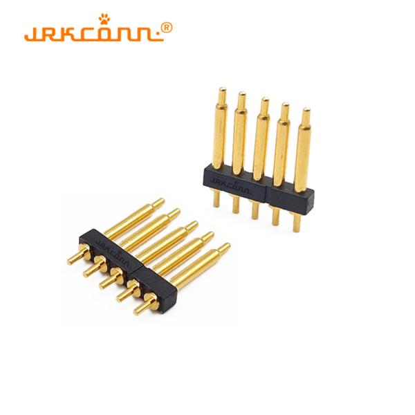 PH2.54 High Current Pogo Pin Connectors Wearable Charging PBT Ul94v-0 Pogo Pin