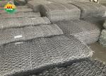 Military 5mm Gauge Stone Filled Wire Cages Galvanised ASTM A975 Standard