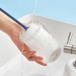 3 Colors Removable Simple Glass Water Bottle Cleaner Sponge Cup Brush Long