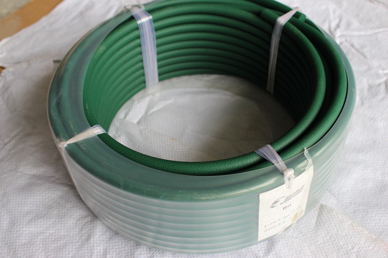 85A - 90A PU Round conveyor Belt Fuels Oxygen Glass For Industry