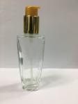 100ml Clear Glass Cosmetic Cream Bottles Lotion Bottles For Skin Care Serum