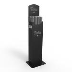Customized Double-sided Wine Racks Wine Rack Wood Wooden Display Stand for