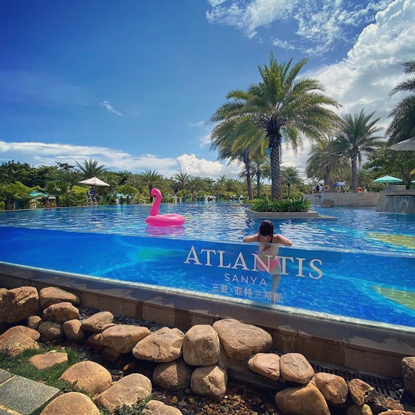 Customer's Demand Outdoor Rectangular Pool with Carbon Fiber and Fiberglass Material