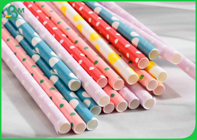 15MM width Color Straw paper roll with waterproofing degradable