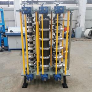 Wholesale Crimping Curving Roof Panel Rollers Machine 0.3mm - 0.8mm Thickness from china suppliers
