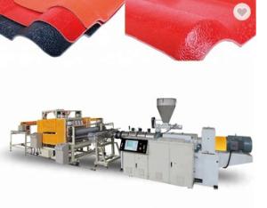 Wholesale Glazed Roof Tile PVC Sheet Extrusion Machine Automatic Forced Feeding System from china suppliers