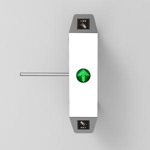 China IC Card Access Control Turnstile 600mm Width SUS304 Controlled Access Turnstiles on sale