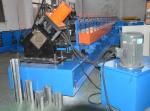 100*85mm Pallet Racking Upright Roll Forming Equipment With Servo Feeding 80T