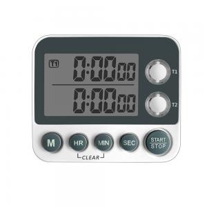 Wholesale Magnetic Dual Digital Timer Cooking Countdown Timer Kitchen Baking Tools from china suppliers