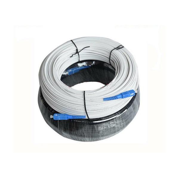 2Core optical fiber drop cable 10m 20m 30m 100m Gjyxfch flat drop fiber cable