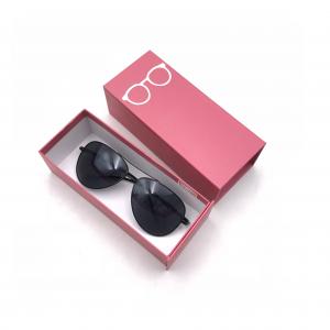 China Strong Cardboard Paper Packaging Drawer Box Luxury Eyewear OEM Logo on sale