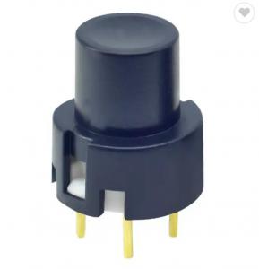 China 12mm Key Push Button Switch 0.03A 30VDC Round Momentary Push Button Switch on sale