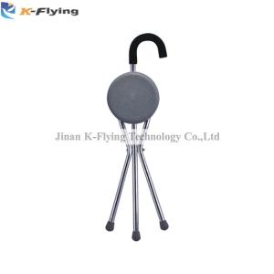 Wholesale Disabled Elderly Aluminum Folding Walking Stick Cane With Seat from china suppliers