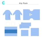 Sterile Disposable Surgical Hip Pack Medical EO Sterilization