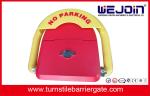 Yellow Parking Reservation Lock 0.4A Parking Lot Equipment DC 12V