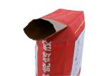Multiwall Kraft Paper Sacks / Block Bottom Valve Bag For Tile Adhesive