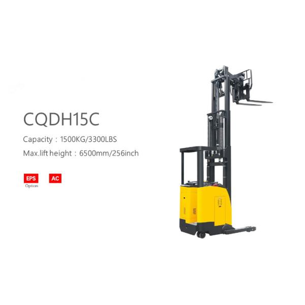 3300lbs 6.5m Scissor Hand Manual Electric Powered Forklift