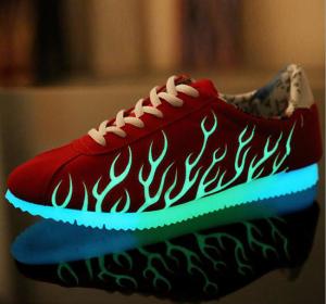 Wholesale Comfortable LED Light Up Sneakers Full Size 36 - 44 Durable And Anti - Slip from china suppliers