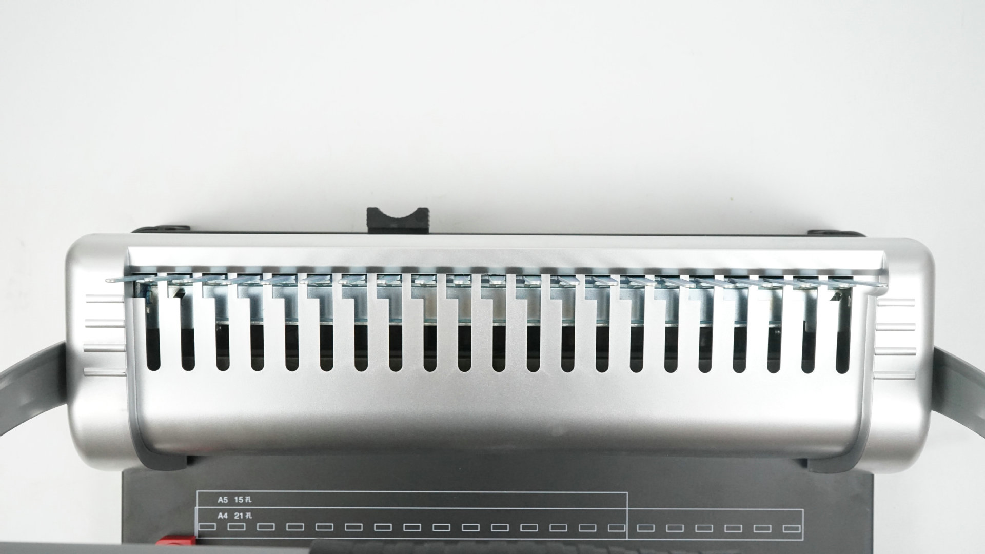 Comb Binding Machine For Office Perfect A4 Rubber Ring Binding Thickness 12sheets 80g
