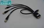 Black Color Cognex Industrial Camera With Hirose Connector And 5 Pin Mini Din